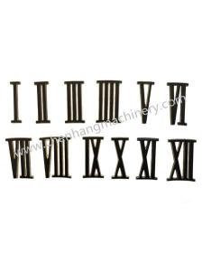 Black Roman Numerals Set 2
